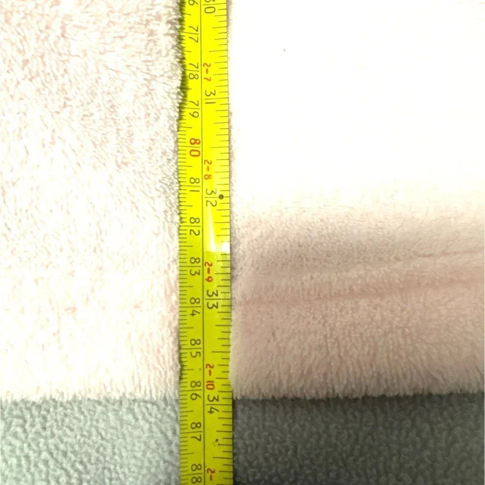 Pink Sonoma Life + Style Intimates Fleece Robe With Star Embroidery & Belted Wai - Picture 9 of 9